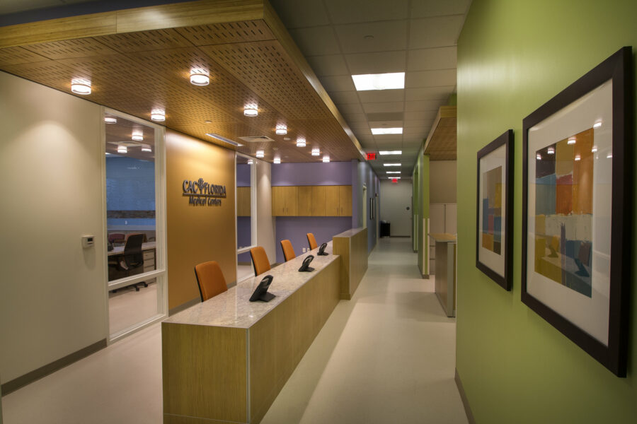 Nova Construction Management delivering a modern medical center renovation