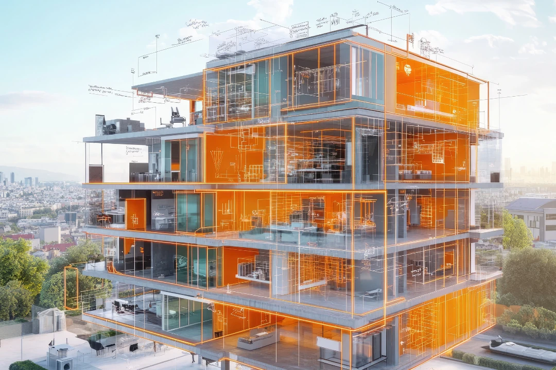 Modern commercial building project developed with Nova Construction Management's preconstruction services