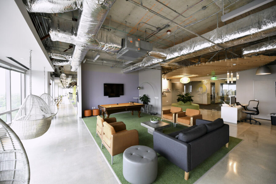 Nova Construction Management office buildout for a commercial tenant in Florida.